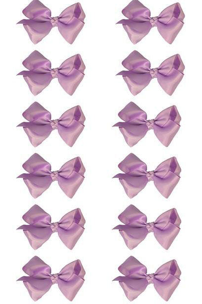 ORCHID BOWS 5.5IN WIDE 12PCS/$6.50 BW-430-5