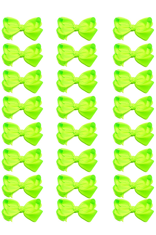 KEY-LIME 4IN WIDE BOWS 24PCS/$7.50 BW-544-4