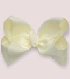 CANDLELIGHT 7.5" WIDE HAIR BOWS. 12PCS/$18.00 BW-820-P