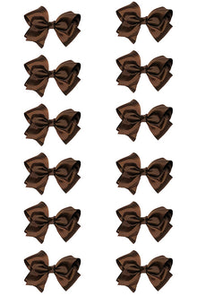  BLACK COFFEE BOWS 5.5IN WIDE 12PCS/$6.50  BW-855-5