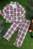 MULTI-COLOR PLAID PAJAMAS SET. PJG501522030-LOI