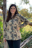 Women camouflage pullover. WT-90588 SOL