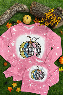  MOMMY AND ME PUMPKIN "MAMA"& "MINI"GRAPHIC SWEATSHIRTS. TPG451122028