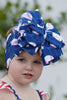 NAVY BLUE/BASEBALL TASSEL BABY HEADBAND. 3PCS/$10.50 F-DLH2337K