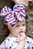 STRIPE & STAR PATRIOTIC TASSEL BABY HEADBAND. 3PCS/$10.50 F-DLH2341K