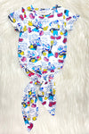 CHARACTER PRINTED BABY GOWN. PJB251522017=ONE SIZE