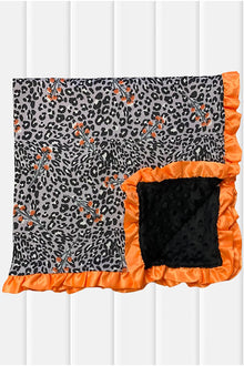  ANIMAL   PRINTED  MINKY BABY BLANKET. (SIZE: 35" BY 35") MT-213-724058