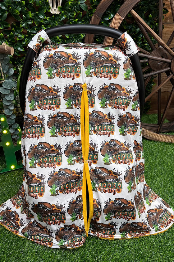RODEO BABY PRINTED CAR SEAT COVER. ZYTG15113014