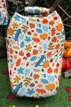FALL PRINTED CAR SEAT COVER. CZ-DLH1848K