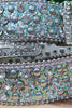 TURQUOISE & GREEN GLITTER RHINESTONE & GLITTERY BELTS FOR KIDS.  BELT-2021-O