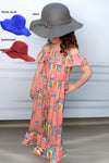 MULTI COLOR FELT FASHION HAT FOR GIRLS AVAILABLE IN 3 COLORS. 3PCS/$9.00 HH-2021-1