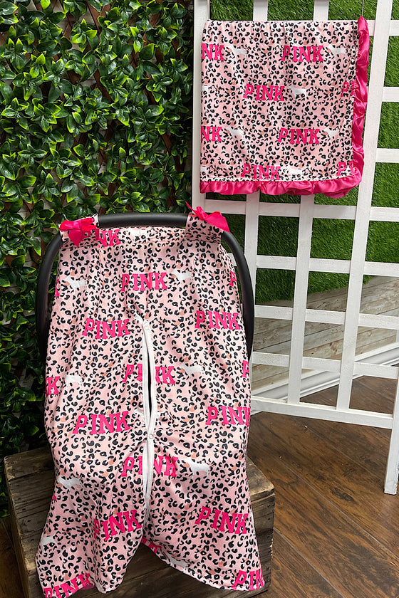 PINK / PRINTED CAR SEAT COVER.  ACG51522029