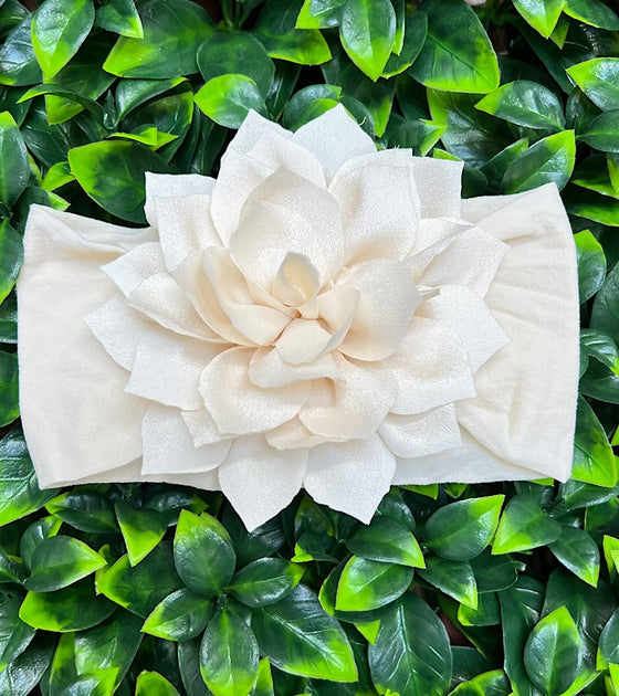 5" FLOWER HEDBAND FOR BABY, VERY SOFT & STRETCHABLE FABRIC. (5PCS/$12.50) AVAILABLE IN 3 COLORS. HHB-2022-G3