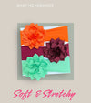 5" FLOWER HEDBAND FOR BABY, VERY SOFT & STRETCHABLE FABRIC. (5PCS/$12.50) AVAILABLE IN 3 COLORS. HHB-2022-G5
