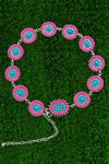 2 TONE CONCHO BELT FOR GIRLS. ACG251522094