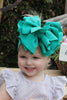 TEAL BIG TASSEL BABY HEADBAND. 3PCS/$10.50 F-DLH2323K